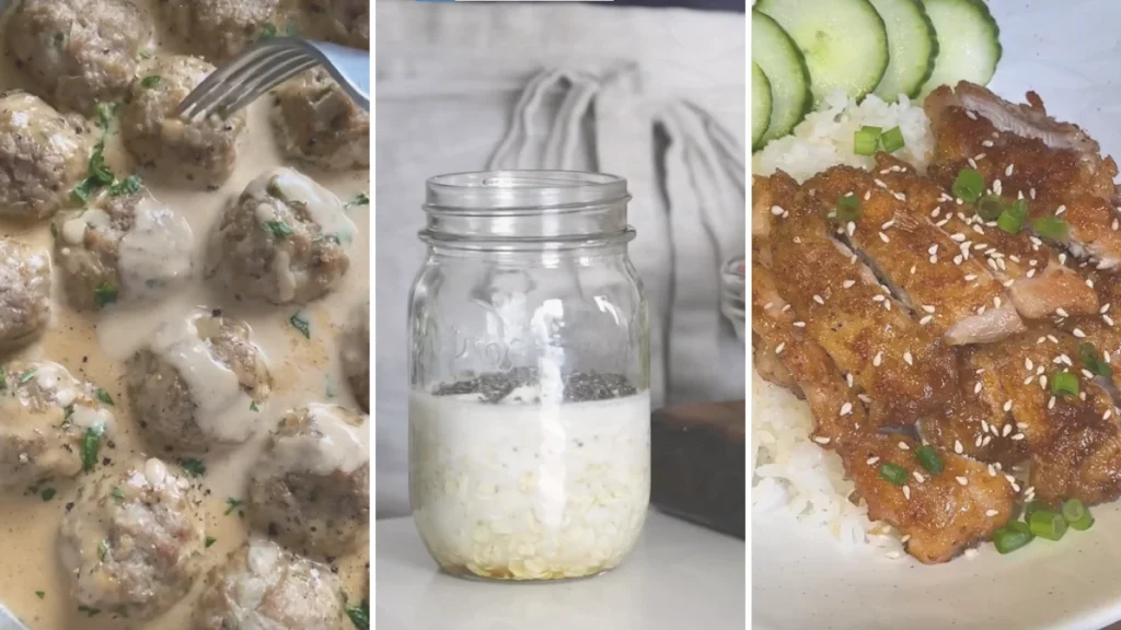 Weekly budget meal prep plan with breakfast lunch and dinner containers