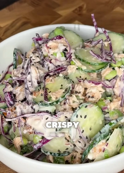 creamy salmon salad meal prep lunch boxes with lettuce celery and boiled egg