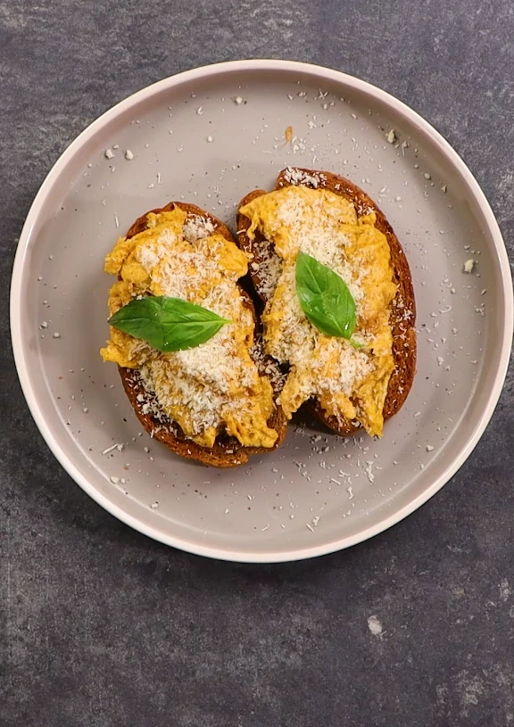 Recipe 3: Cacio e Pepe Egg Toast