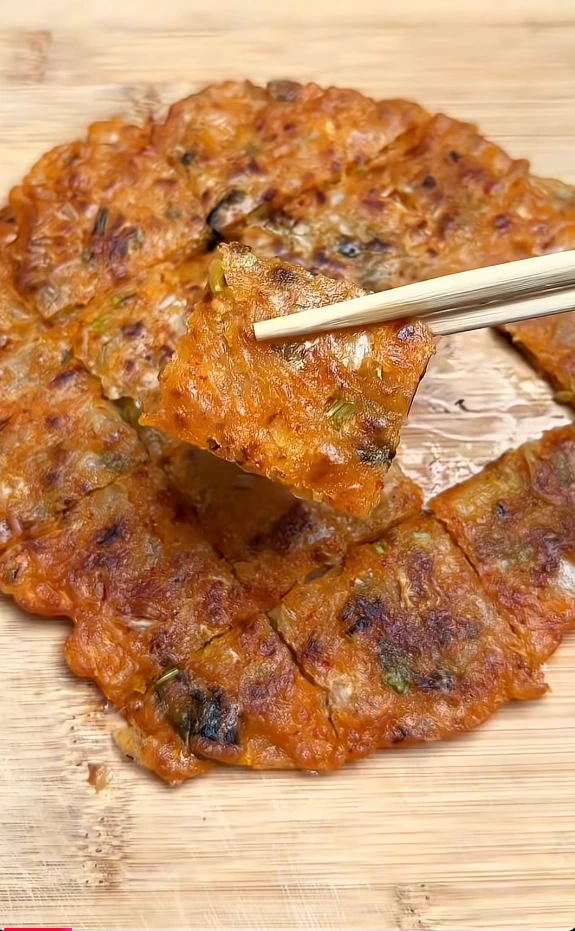 Recipe 5: Crispy Kimchi Egg Pancakes