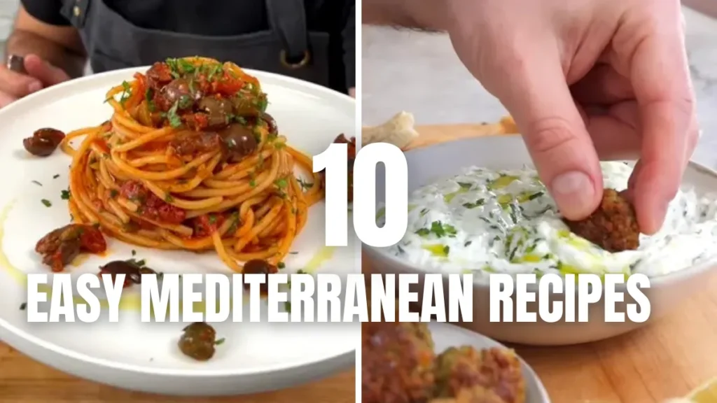 Easy Mediterranean Recipes Spread