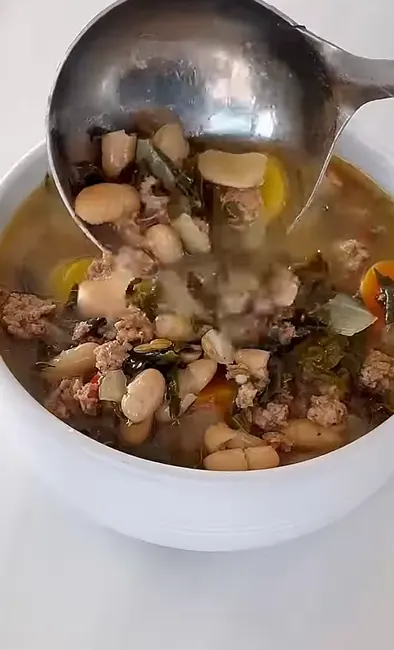 Tuscan White Bean and Sausage Soup